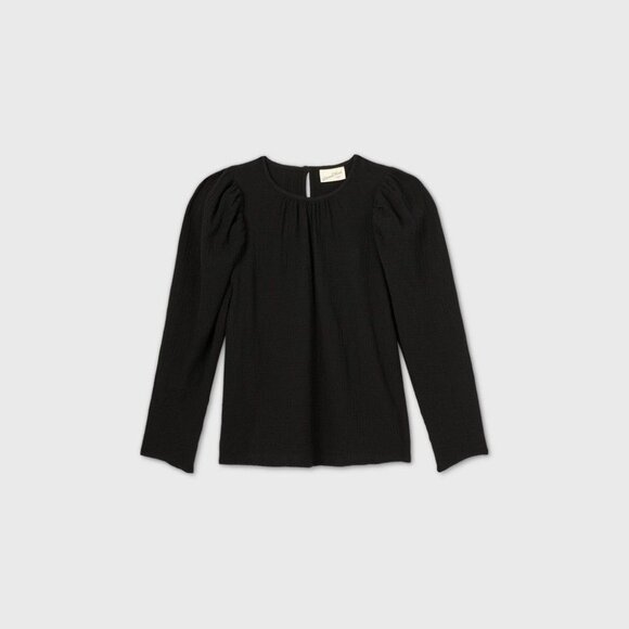 Women's Puff Long sleeve Blouse - Universal Thread™ Small - Picture 1 of 1